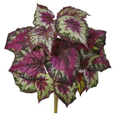 Wax Begonia Bush 6pk - Nearly Natural