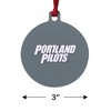 Portland Secondary Logo Aluminum Holiday Christmas Tree Ornament - 3 of 4
