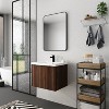 Vynxaria Bathroom Cabinet With Sink,Soft Close Doors,Float Mounting Design,24 Inch For Small Bathroom - 2 of 4