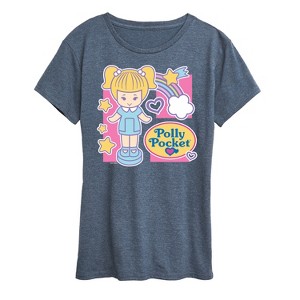 Women's - Polly Pocket - Blonde Retro Polly Doll Short Sleeve Graphic T-Shirt - 1 of 4