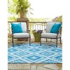 Unique Loom    Outdoor Southwestern Fethiye Area Rug - 3 of 4