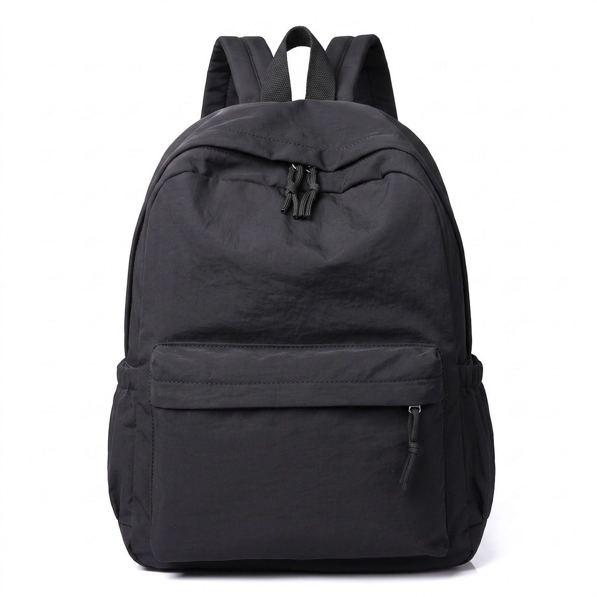 Alilang Lightweight Crinkle Multi-Pocket Backpack with Padded Straps and Side Pockets - thumbnail 2