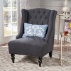 Christopher Knight Home Toddman Contemporary Upholstered Wingback Club Chair - 2 of 4