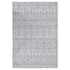 Faux Wool Boho Vintage Floral Printed Area Rug Ultra Thin Low Pile Machine Washable Stain Resistant Non Shedding Pet Friendly Floor Rug with Non Slip - 2 of 4