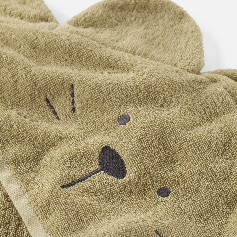 Little Planet by Carter&#39;s Hooded Character Towel - Lion, 3 of 4