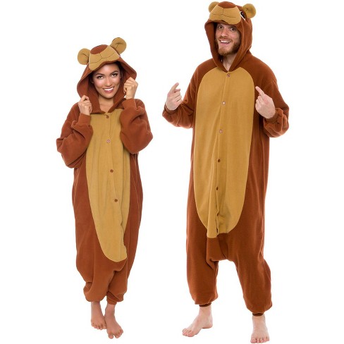 Funziez! - Teddy Bear Adult Unisex Novelty Union Suit Costume For ...