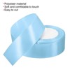 Unique Bargains Single Side Solid DIY Wrapping Decoration Roll Satin Ribbons - 3 of 4