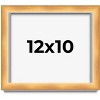 PosterPalooza | Photo Size Minimalist Shadow Box Brown Picture Frame - UV Acrylic, Backing, Hanging Hardware - 2 of 4