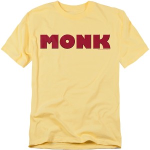 Monk Logo Adult T-Shirt - 1 of 4