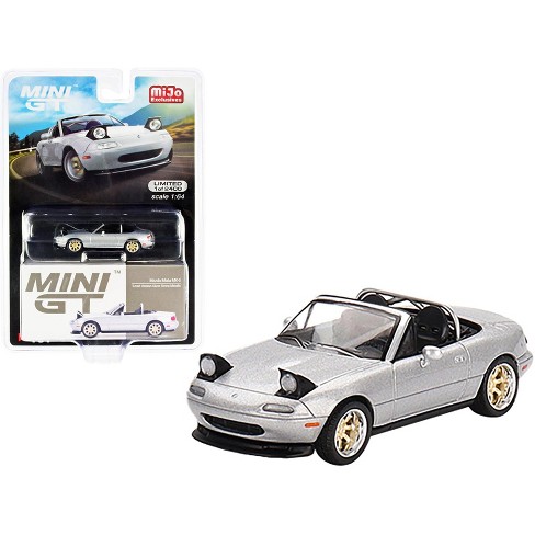  Mazda Miata Mx-5 (na) Versión Tuned Convertible Silver Stone Met.  Ltd Ed 1/64 Diecast Model Car por True Scale Miniatures: Target