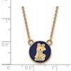 Black Bow Jewelry 14k Yellow Gold Plated Sterling Silver Alpha Xi Delta Greek Life Necklace 18 Inch - 3 of 4
