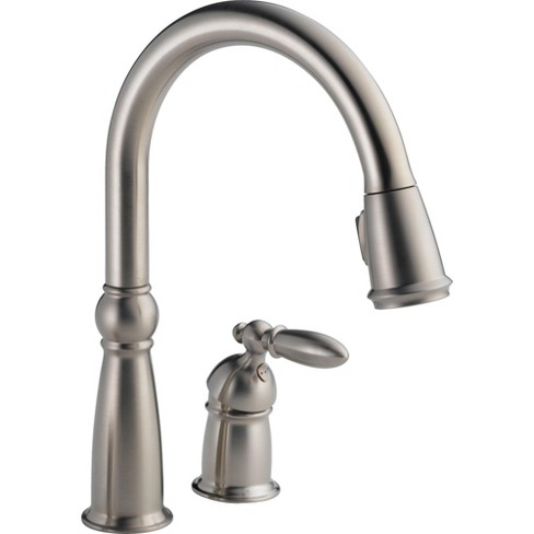 Delta Faucet 955 Dst Victorian Pull Down Kitchen Faucet Target