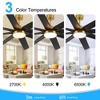 Airsurfer 70-Inch Gold Ceiling Fans with Remote - 4 of 4