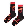 Crazy Socks, Flamin' Hot Cheetos, Funny Novelty Socks, Large - 4 of 4