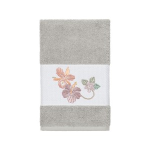 Linum Home Textiles 100% Turkish Cotton CAROLINE Embellished Towel Set - 1 of 1