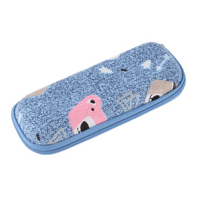 Unique Bargains Cartoon Lightweight Eyeglasses Bag 6.30"x2.56"x1.57"