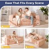 MAXYOYO 3 Seater Sofa for Living Room, Tufted Boneless Couch Bubbled Sofa Couch, No Assembly Needed - 3 of 4