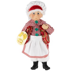 Northlight Chef Elf with Baked Goods Christmas Figure - 12" - 1 of 4