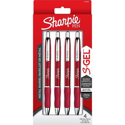 Sharpie Felt Marker Pen Metal Barrel 0.4m Fine Tip Black : Target