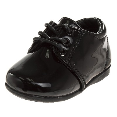 Josmo Shoes Toddler Boys Straps Dress Shoes - Black Patent, 4 : Target