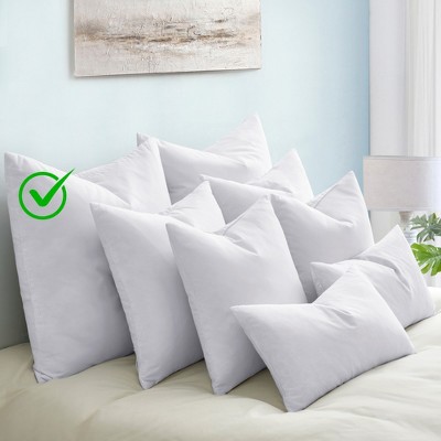 2-Pack Feather Throw Pillow Inserts Ultrasonic Quilting, 26*26 - Fry's  Food Stores