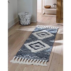 Unique Loom Mesa Papago Geometric Indoor Hand Made Fringe Area Rug - 1 of 4