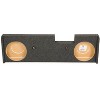 QPower Chevy Crew Cab 2014-2015 Underseat Dual 12" Subwoofer Sub Box (2 Pack) - 2 of 4