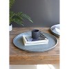 Galvanized Metal Round Tray – 20" Rustic Serving, Display & Home Decor by Kalalou - 3 of 4