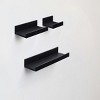 Syemin Decorative Wall Shelf Floating Shelves Wall Wood Decor Storage Shelves Wall Mounted Shelf Storage Hanging Shelf, Beige, 15.75"*3.94"*1.97" - 2 of 4