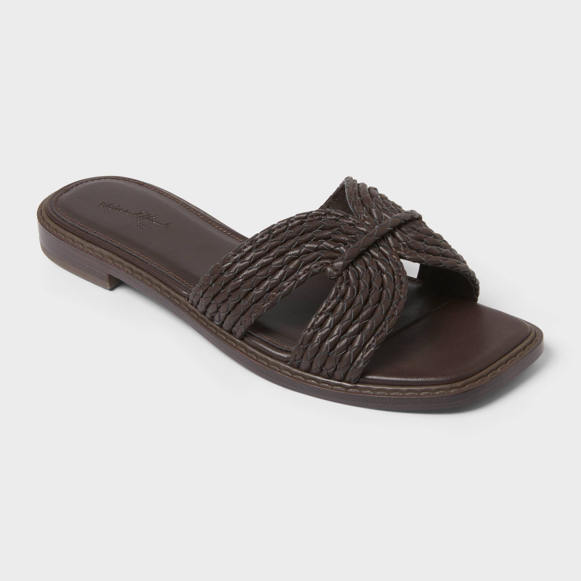 Women's Mia Woven Rope Sandals - Universal Thread™ Brown