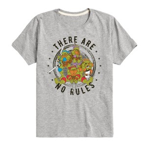 Boys' - Teenage Mutant Ninja Turtles - There Are No Rules Short Sleeve Graphic T-Shirt - 1 of 4