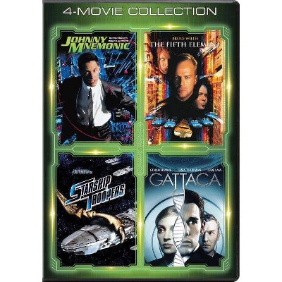 The Fifth Element / Johnny Mnemonic / Gattaca / Starship Trooper (DVD)(2021)