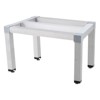 Aluminum Dunnage Rack 24 in x 14 in x 12in, 1000 LB Capacity, Low Shelf for Storage Off The Floor in Kitchens, Supermarkets, and Grocery Stores - 2 of 4