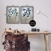 Stupell Industries Grey Botanical Sprigs Black Framed Giclee Art - 3 of 4