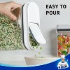 2 Pack Airtight Cereal Dispenser Set, Storage Containers for Dry Goods, Nuts, Beans, Snacks 1.6 L Each - 3 of 4