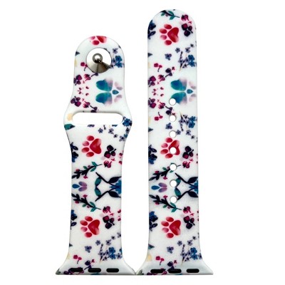 Olivia Pratt Multiple Printed Silicone Apple Watch Band