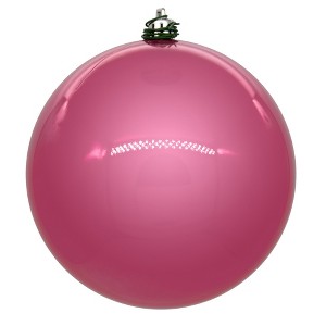 Vickerman Pink Ball Ornament - 1 of 2