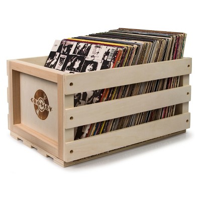 Crosley Record Storage Crate Wooden