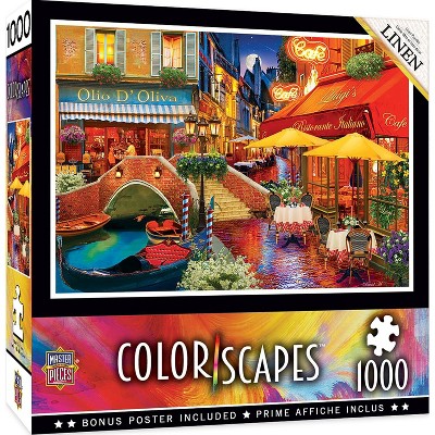 MasterPieces Inc Colorscapes Its Amore! 1000 Piece Linen Jigsaw Puzzle