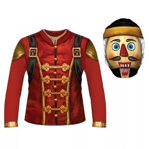 HMS Fortnite Inspired Child Sublimated Costume Shirt & Hood - Crackshot - 1 of 4