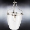 Urban Ambiance Luxury Transitional Pendant 23.375''H x 15.25''W,  Brushed Nickel Finish,  Coronado Collection, UHP4267 - 4 of 4