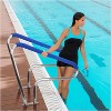 Durable 304 Stainless Steel Pool Handrail with Non-Slip Grip Cover, Rust-Resistant Design, Supports Up to 250 lbs, Ideal for Safe Pool Access - 3 of 4