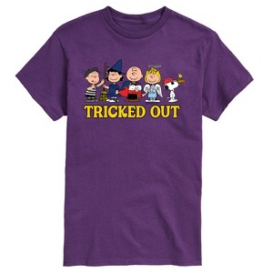 Men's - Peanuts - Tricked Out Short Sleeve Graphic T-Shirt - 1 of 4