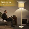 GTCLIGHTING Marble Modern Floor Lamp, Adjustable Height Tall Lamp with Pull Chain Switch Floor Lamps for Living Room, Bedroom & Office - 2 of 4