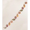 Fall Harvest Leaf Garland Mdf Autumn Glittered Thanksgiving Rl0846 64.0 Inch Fall Harvest Leaf Garland Autumn Glittered Thanksgiving Tree Garlands - 2 of 2