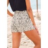 Women's Printed Tie Waist Shorts - LASCANA - 3 of 4