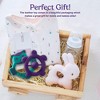 Baby Teething Toys for Newborn, Infants 0-6 Months Silicone Teethers for Babies 6-12 Months BPA Free - 4 of 4