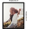 Americanflat Poster Frame - Perfect for Photos and Artwork - Black - 2 of 4