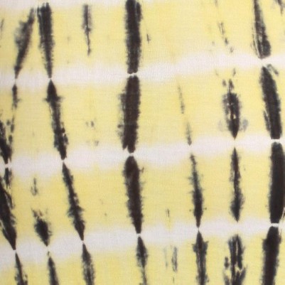 black yellow tie dye