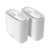 ASUS Zen WIFI Whole-Home Tri-Band Mesh Wi-Fi 6E System ET8 2PK 6600Mbps New 6GHz Band Ai Mesh Instant Guard White Manufacturer Refurbished - 2 of 4